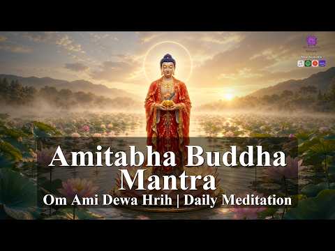 Healing Music | Om Ami Dewa Hrih | Amitabha Buddha Mantra | 10 Minutes | 阿彌陀佛 | 阿弥陀如来 | A Di Đà Phật