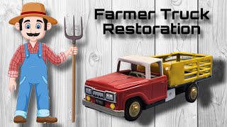 Restoration of old Toy Farmer's Truck