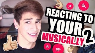 REACTING TO MY SUBSCRIBERS MUSICAL.LYS 2