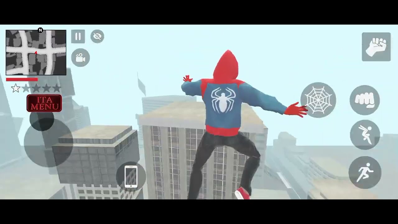 Я стал человеком-пауком в ГТА 2 серея