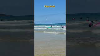 playa perfecta para aprender surfing en Cantabria 🇪🇦 #playa #surfing #españa