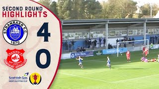 Stranraer 4-0 Glenafton Scottish Gas Mens Scottish Cup