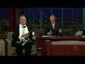 David Letterman and Bill Murray in tuxedo