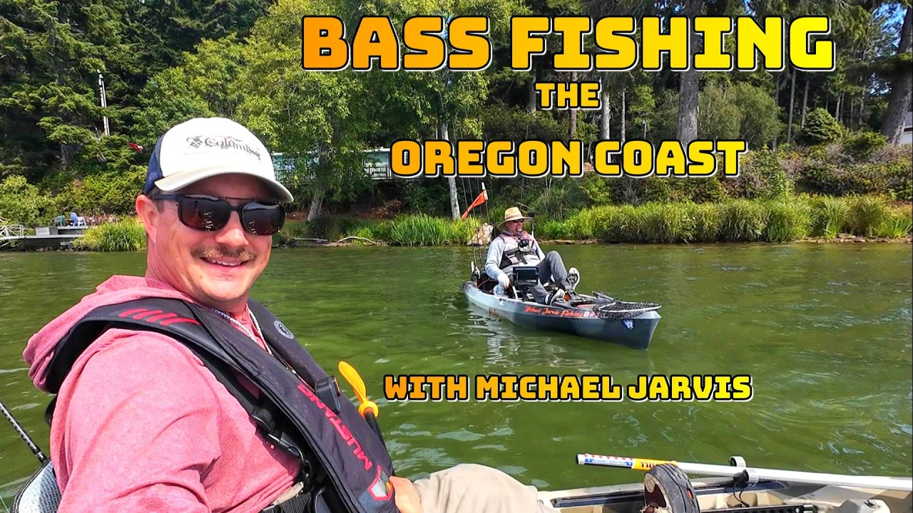 Bass Fishing Devils Lake On The Oregon Coast With MIke Jarvis