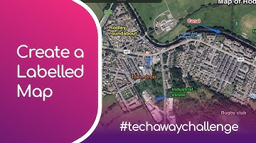 Create a Labelled Map of a Local Area