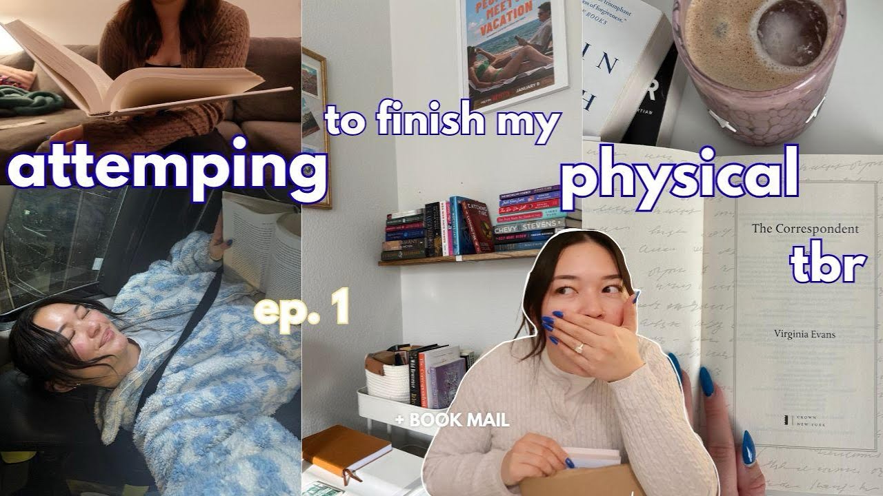 physical tbr takedown (ep. 1) 📚💪🏼🌟