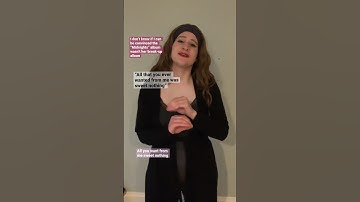 “Sweet Nothing” by Taylor Swift in Sign Language #signlanguage