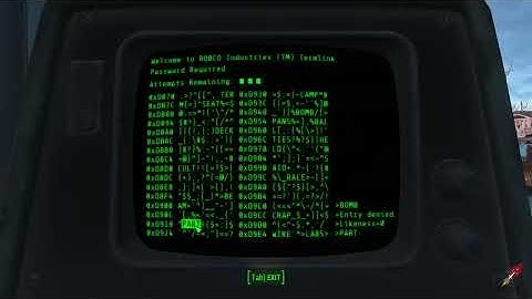 FALLOUT 4 | Hacking Guide