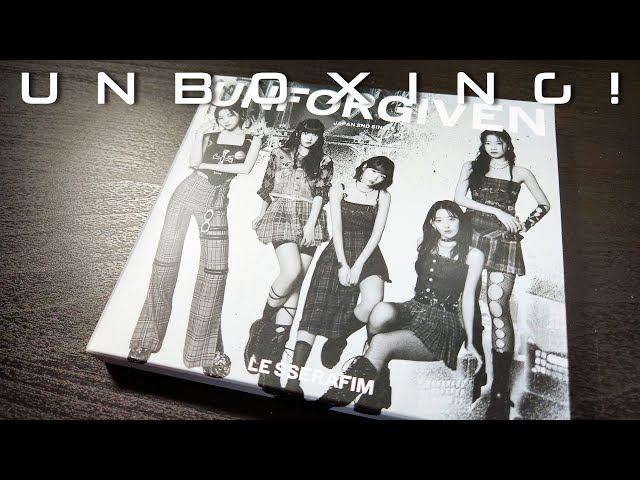 【レトリバー】LE SSERAFIM UNFORGIVEN 未開封 12枚 レトリバー】LE SSERAFIM UNFORGIVEN 未開封 12枚 Unboxing LE