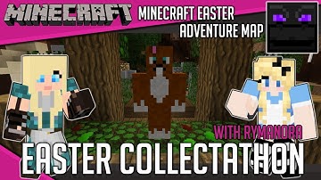 BEST MINECRAFT EASTER MAP 2017!!  w/ Rymanora (Lets Play and Map Download)