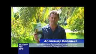Видео Фрагмент передачи Деловой мир Сочи по РЕН Тв об EnviroTabs. (автор: Андрей Шауро)