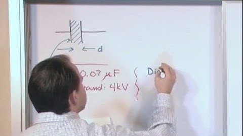 Lesson 7 - Capacitors With A Dielectric, Part 2 (Physics Tutor)