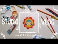 Une semaine dans ma vie d'illustratrice freelance🌞 STUDIO VLOG#6 Gouache, canicule, période de creux