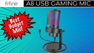 Fifine Ampligame A8 Gaming Microphone: A $50 Budget USB Mic that Sounds Great!