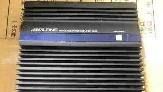 картинка: Alpine 3548 замер усилителя