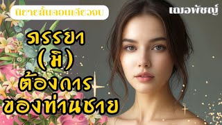 ภรรยามิต้องการของท่านชาย (เรื่องสนุกจบในตอน) นิยายเสียง เฌอพัชญ์