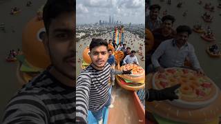 POV: Hum Sab Food Boats Lekar Sabse Uchi Slide Par Pahunch G #shorts #viral #viralvideo #shortsfeed