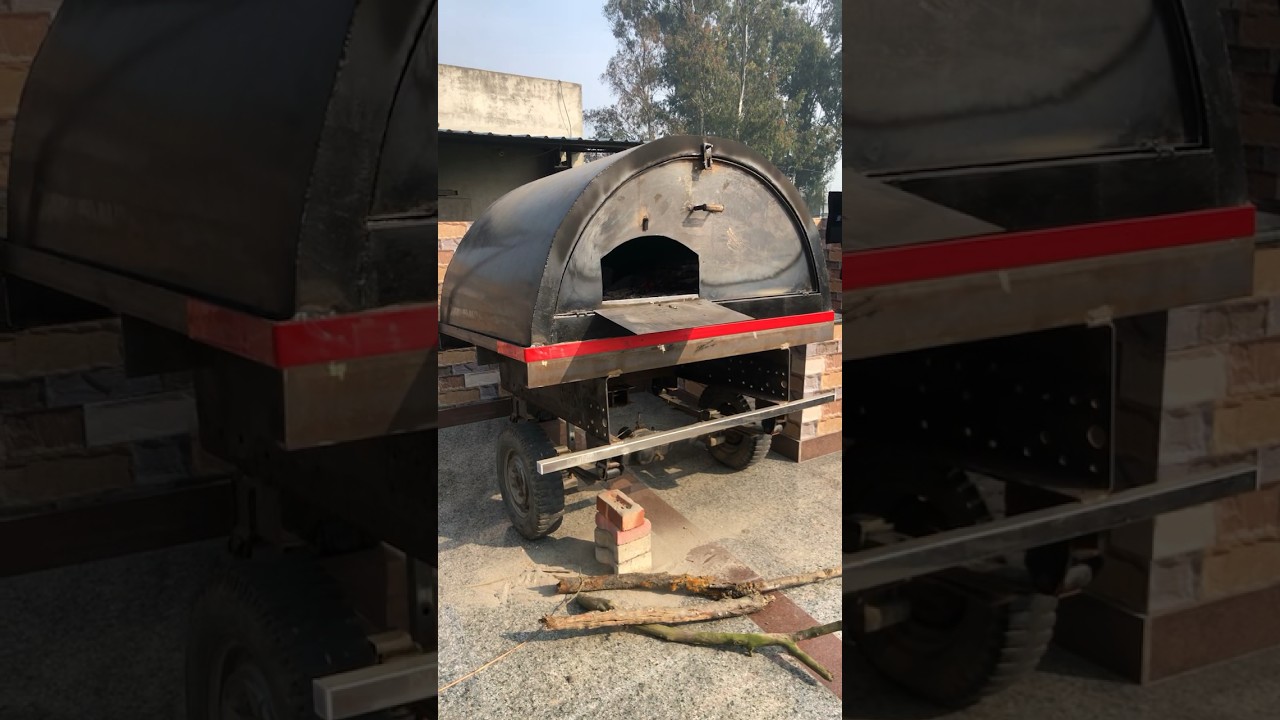 Making desi wood oven 
