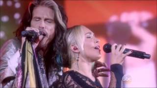 Video thumbnail of "Juliette Barnes & Steven Tyler - Crazy (Nashville)"