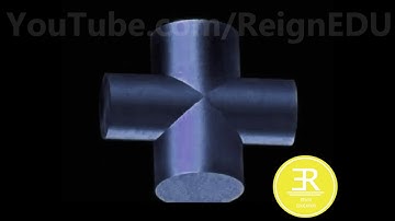 Interpenetration of Solids (Cylinder and Cylinder) - #ReignEdu Animation Series #ED 28