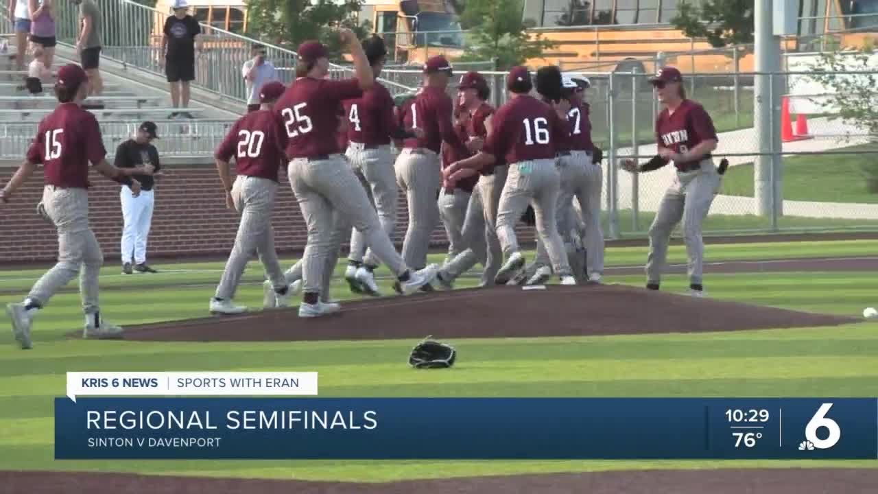 Baseball: Davenport comes up short in regional semifinals vs. Sinton