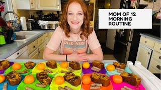 MOM OF 12 MORNING ROUTINE