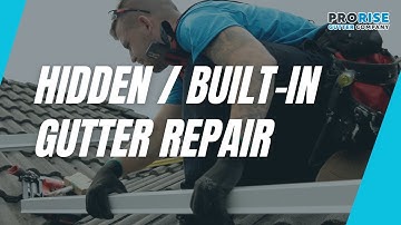 Hidden Gutters / Built In Gutter Repair | ProRise Gutter Company Vancouver