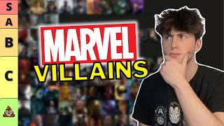 Marvel VILLAINS Ranked! (Tier List)