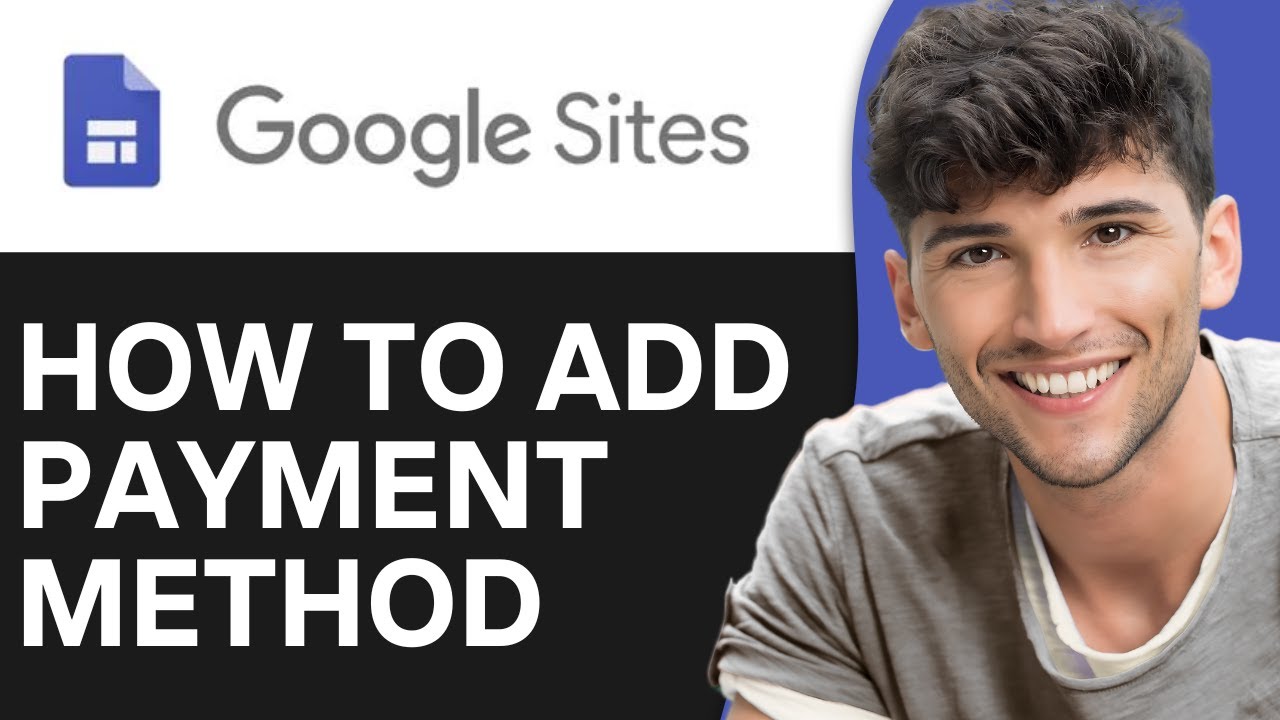 How to Add Payment Method on Google Sites 2024 Easy - YouTube