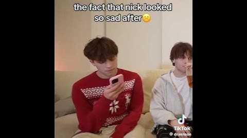 Felt so bad for Nick 🙁 ll Sturniolo Triplets TikTok