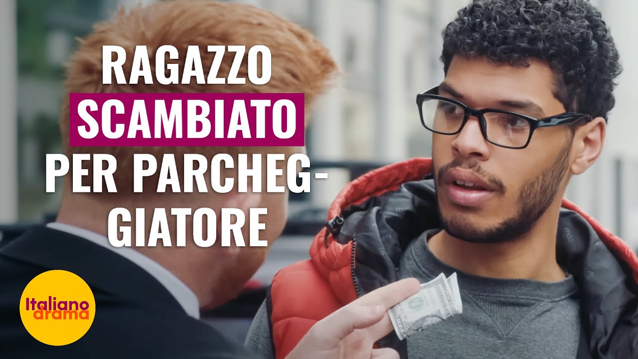 RAGAZZO SCAMBIATO PER PARCHEGGIATORE | @Drama Italiano