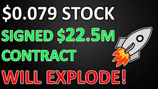 This $0.079 PENNY STOCK Just Signed $22.5M CONTRACT🚀