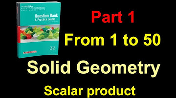 Scalar product Part 1