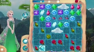 Frozen Free Fall iPhone Gameplay #3 screenshot 4