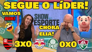 CHORA ELIA JÚNIOR! FLAMENGO 3x0 BRAGANTINO - PALMEIRAS 0x0 FLUMINENSE - AGORA FILIPE LUÍS É BOM? KKK