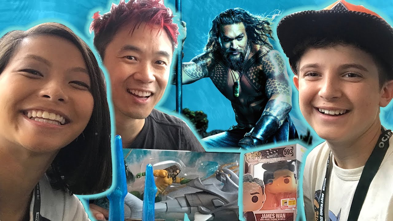 Aquaman Makes a Splash at San Diego Comic-Con! | @dckids