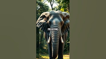 Elephants Recognize Themselves in Mirrors—Mind-Blowing Intelligence! 🐘✨