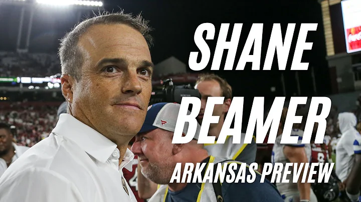 Shane Beamer previews Arkansas | South Carolina Ga...