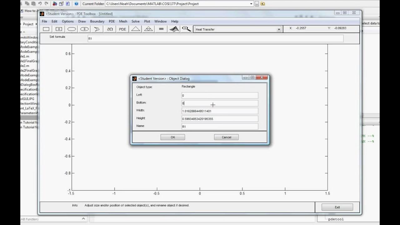 A brief tutorial of the matlab pde toolbox youtube