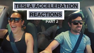 Tesla Model 3 Performance Launch | Acceleration Reactions 2
