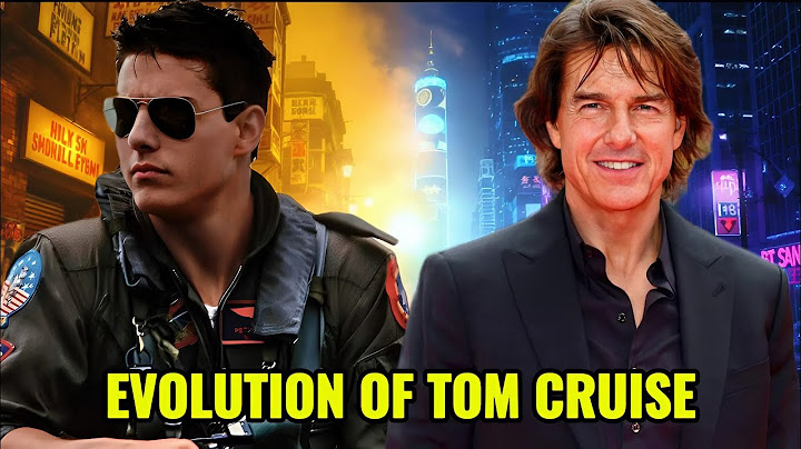 The Evolution of Tom Cruise | A Timeless Journey