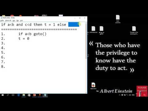 24  three address code if else example 2  By Punjabi Revolution