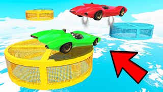 GTA 5: MOST AMAZING BATMOBILE PARKOUR CHALLENGE WITH CHOP & BOB!