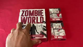 Zombie World e Expansões: Unboxing