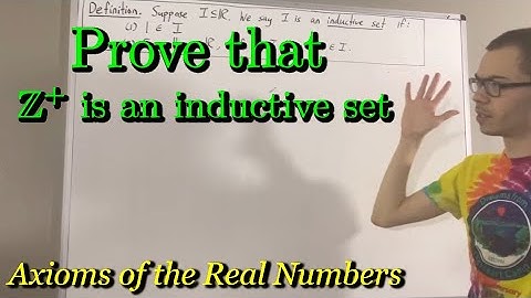 Prove that the set of positive integers is an inductive set (ILIEKMATHPHYSICS)