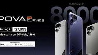 Tecno Pova Curva 2 5G Launch Date ! Price &amp; Specifications !techx 