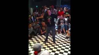 Poppin semi final Throwdown 2010