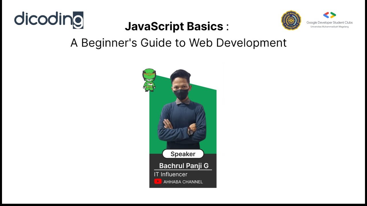 JavaScript Basics : A Beginner's Guide to Web Development - YouTube