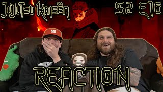 SUKUNA IS A SAVAGE!! | Jujutsu Kaisen Season 2 Episode 16 REACTION!! 