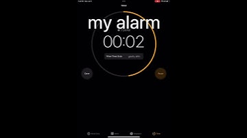 Thumbnail of my alarm